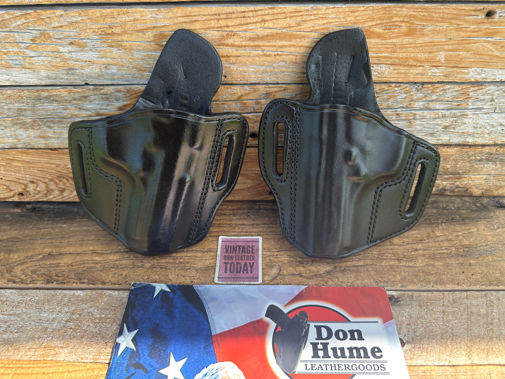 Vintage Don Hume Black H721 53-45 Open Top OWB Holster For Taurus Pro PT945