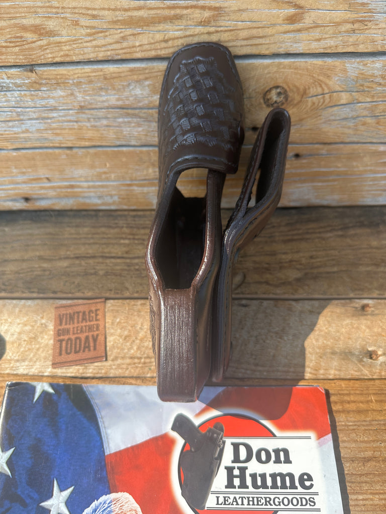 Don Hume Fairfax Brown Basket Leather L2 Security Duty Holster For G20 G21 20 21