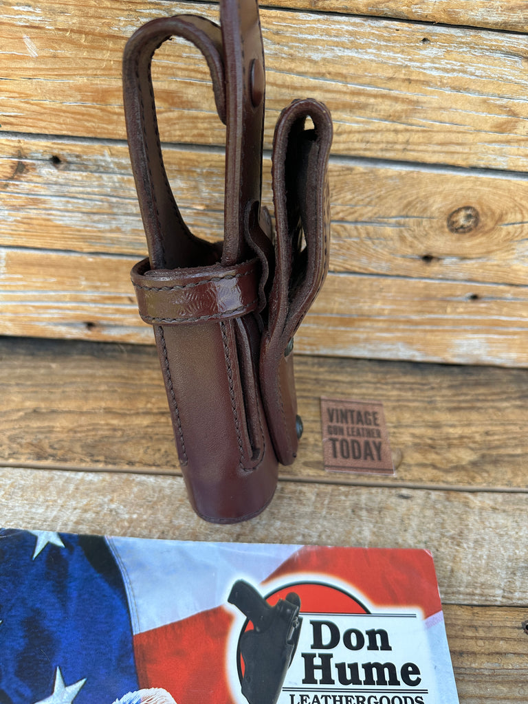 Don Hume H746 Brown Basket Leather Lined Security Holster for GLOCK G20 G21 20
