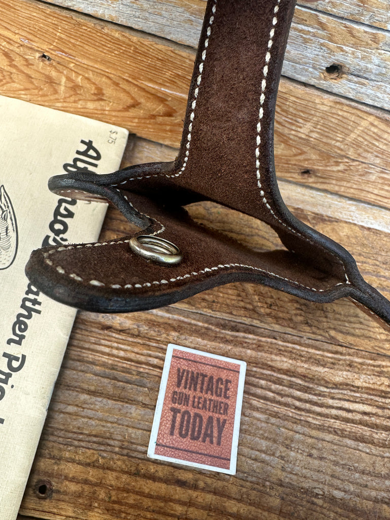 Alfonso's Brown Basketweave Leather Suede Lined Holster For Sig P226 P220