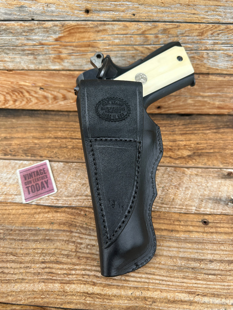 Rob Leahy Simply Rugged Holster For Colt 45 1911 5" Government w/ Gunsite Logo