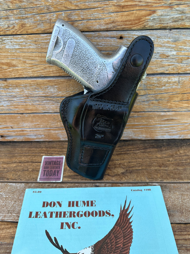 Don Hume Black H727 OWB  Holster For Heckler H&K USP 9 / .40 Basket Leather
