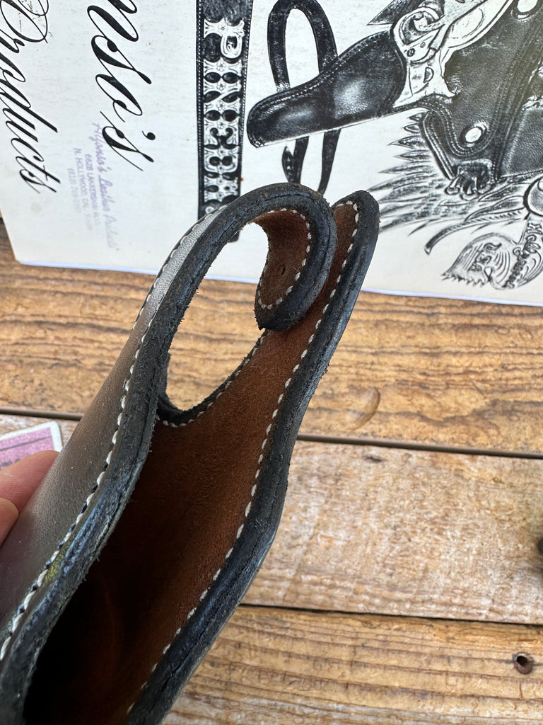 Alfonso's Black Basketweave F60 Lined Holster For Colt Python / L Frame 2.5" LFT