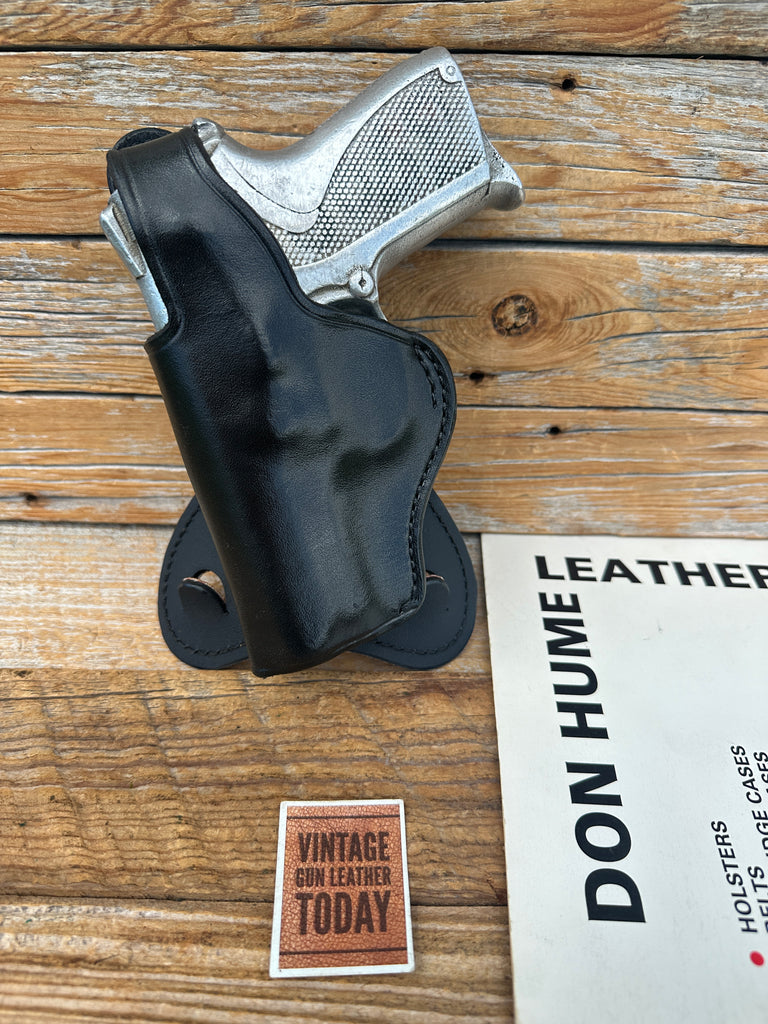 Vintage Don Hume H720 28R Black Paddle Holster For S&W 3953 6906 6904 ROUND