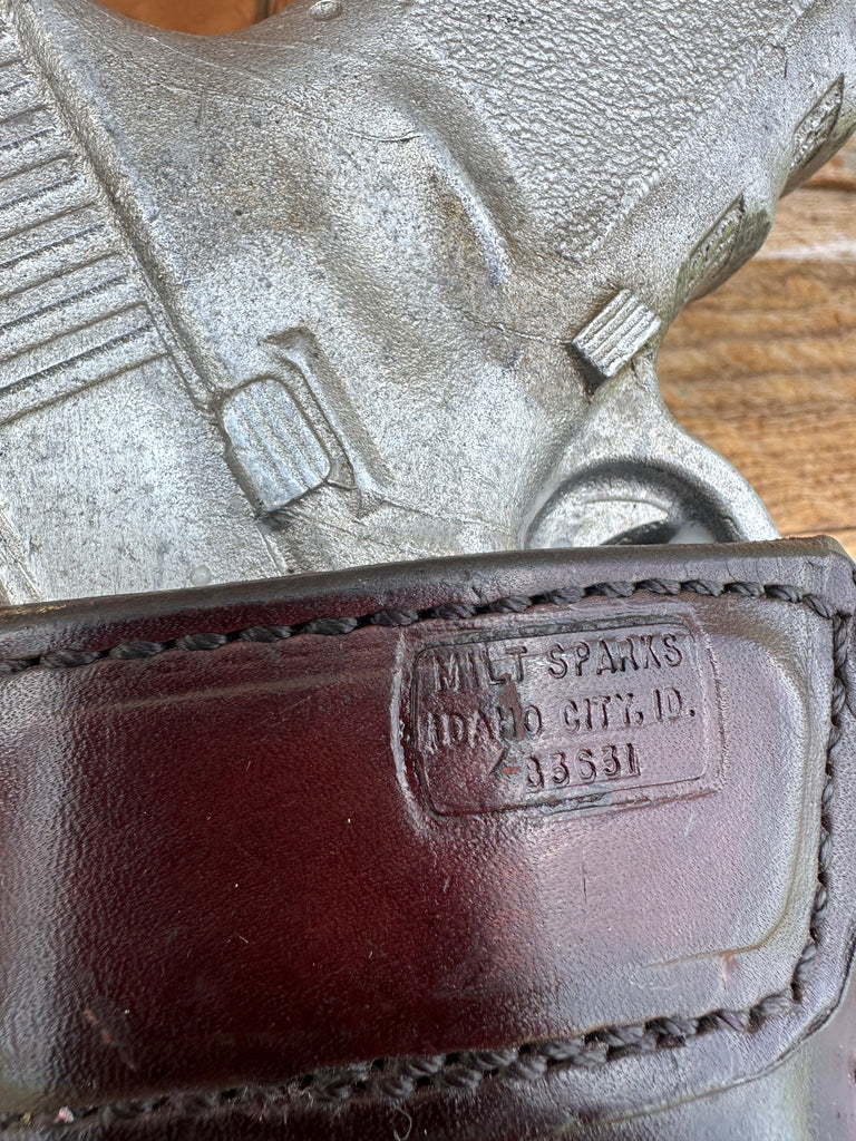 Milt Sparks IDCity Brown Leather Executives Companion Holster For GLOCK 17 22 31