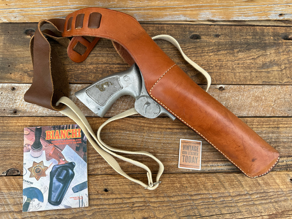 Vintage Bianchi X15 Large Shoulder Rig For Large Revolver  5" - 6 1/2" Revolver
