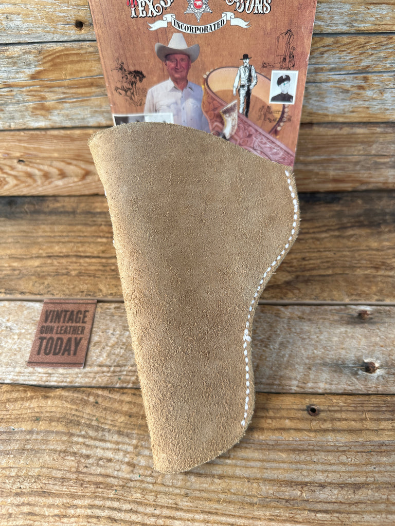 Tex Shoemaker Suede Leather IWB Holster for S&W 29 N Frame Large Revolver 4"