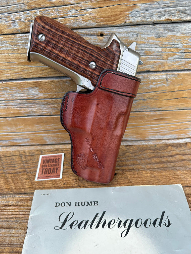 Don Hume H715 OT Brown Leather IWB Holster For Sig P226R P220R RAIL Right