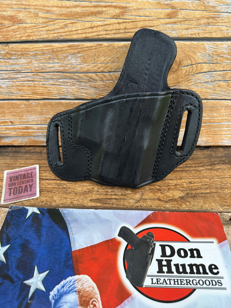 Vintage Don Hume H721 XDC Black Leather Holster for Springfield XD Sub Compact