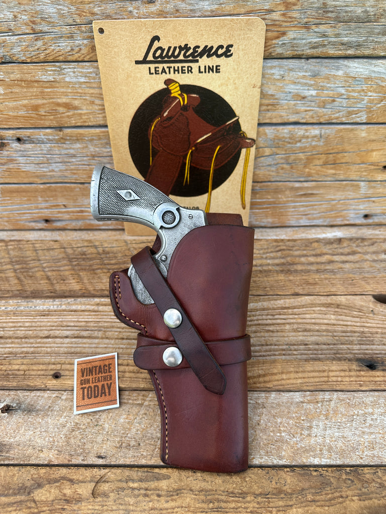 Vintage George Lawrence Brown Leather 24SC Holster For S&W .44 N frame Revolver