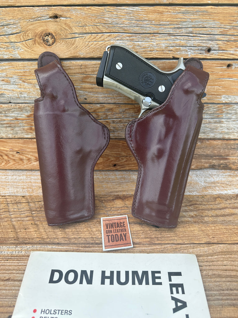 Don Hume H 727 26-5 High Ride Brown Leather Holster For Beretta 92 92F 96 96D