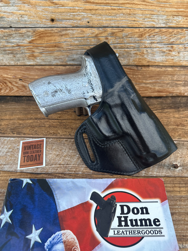 Don Hume Black Leather Cross Holster For Sig Sauer P228 P229 228 229
