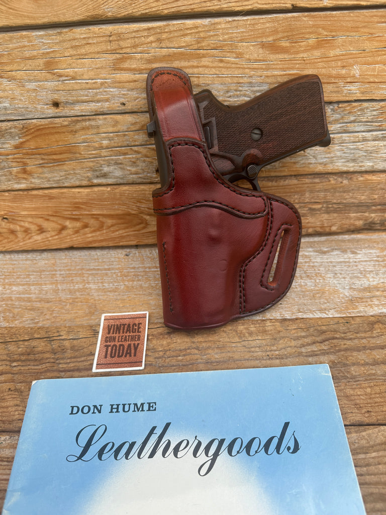 Don Hume H722 Natural Brown Leather OWB Holster For Sig P239 9 .40