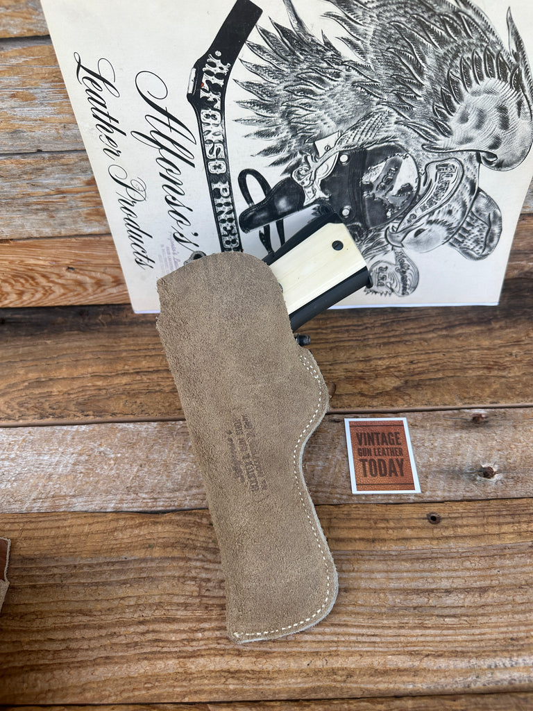Alfonsos J17 Tan Brown Leather IWB  Holster for Colt 1911 Government 5"