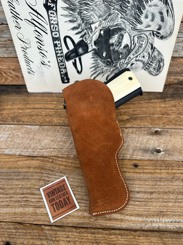 Alfonsos Brown Leather IWB  Holster for Colt 45 1911 Commander #1