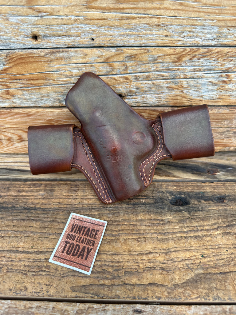 Palmetto Leather Works Brown Leather OWB Holster for S&W Bodyguard Auto