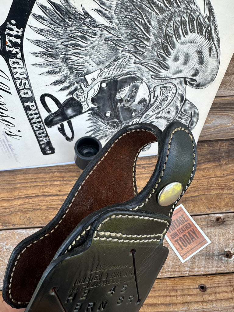 Alfonsos Black Basket Leather Lined Holster For Browning Sauer Strong Cross
