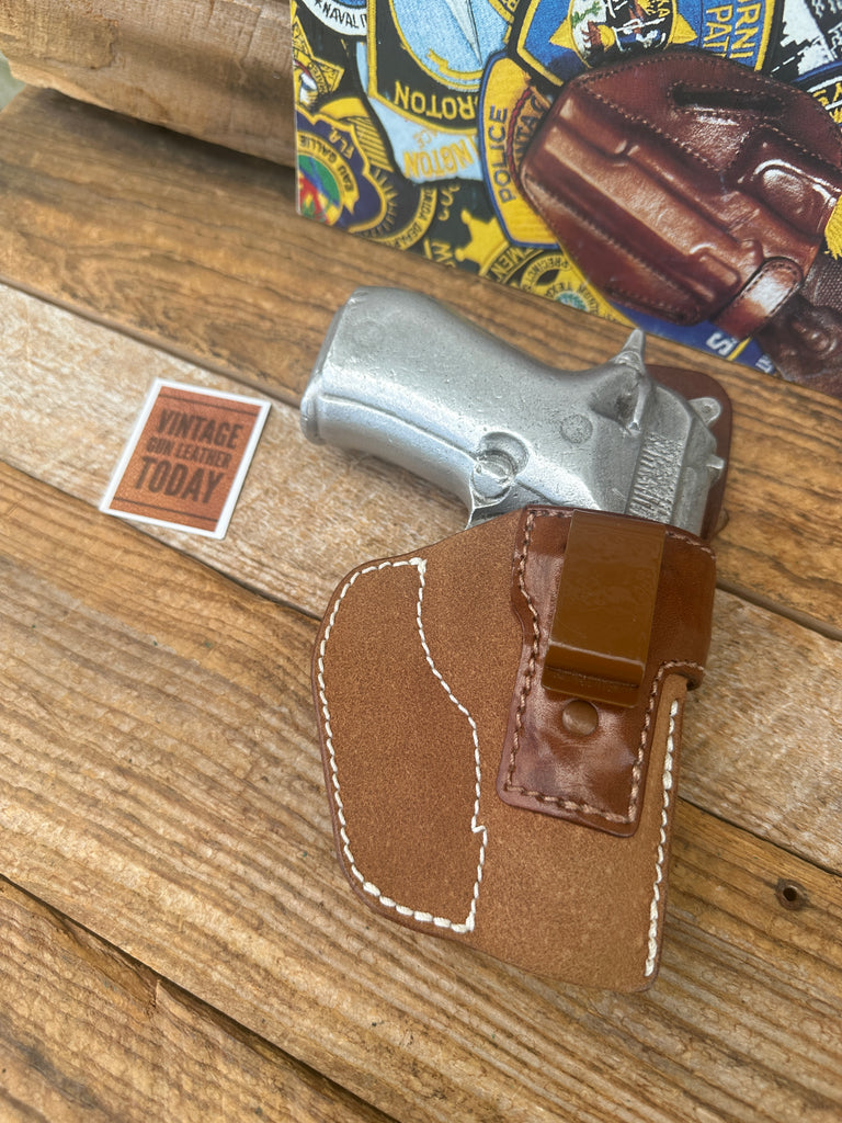 Andy Arratoonian Horseshoe Leather IWB Holster For Beretta Cheetah Round Trigger