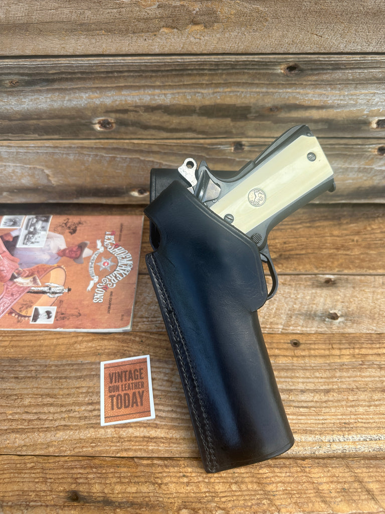 Vintage Tex Shoemaker 45 Jordan Style Holster For 45 1911 5" Government LEFT C1