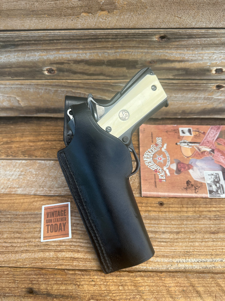 Vintage Tex Shoemaker 45 Jordan Style Holster For 45 1911 5" Government LEFT