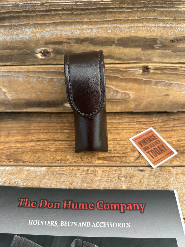 Don Hume Brown Leather Police Duty OC Mace Holder For MK3 MK III Sabre Hidden SN