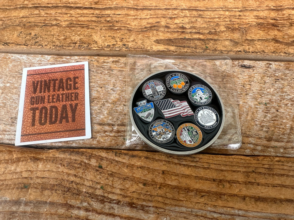 Joint Regional Intelligence Center JRIC California Challenge Coin In Packaging