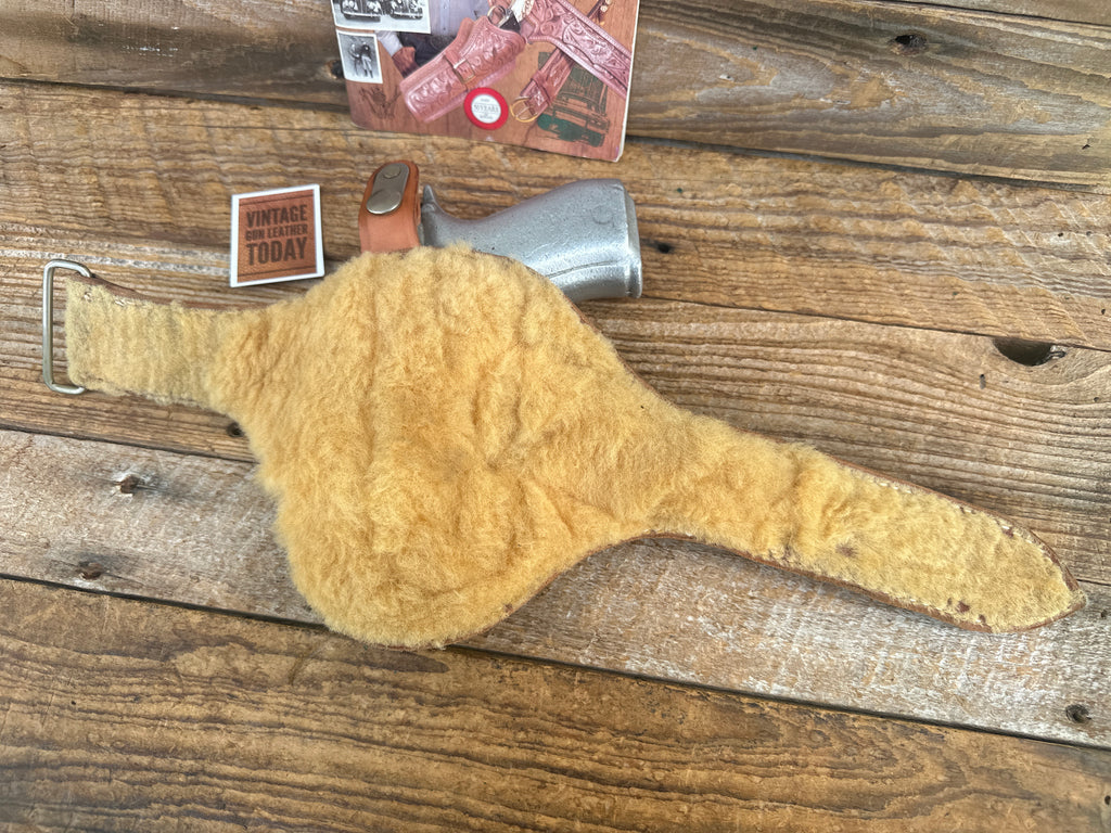 Vintage Tex Shoemaker Brown Leather Ankle Holster For Beretta 84 Cheetah Round 2