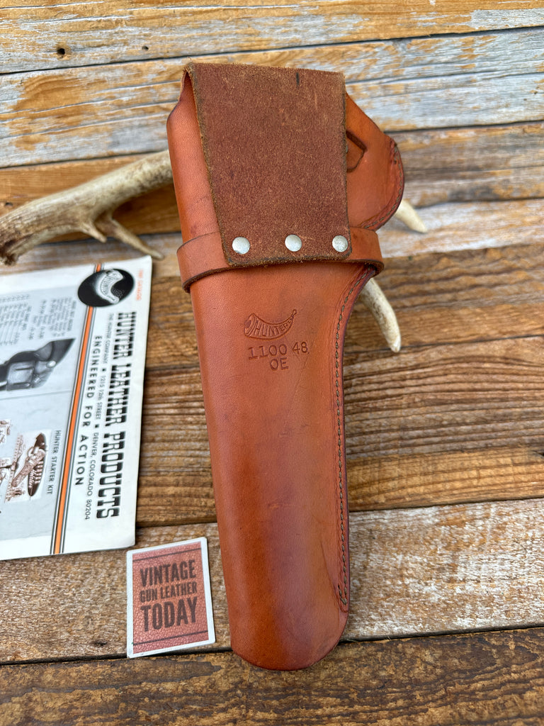Vintage Hunter Brown Leather Holster 1100 48 for Ruger Blackhawk EIG Hawes