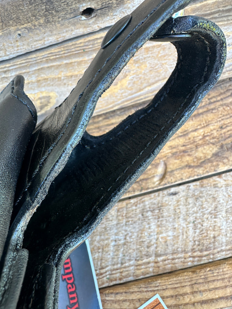 H738 30SP Don Hume Black Basket Leather Lined Holster For Sig Pro 2340
