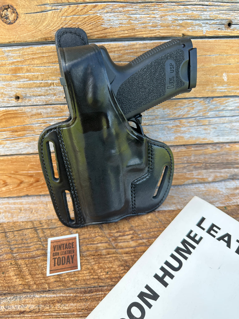 Don Hume SSCD Black leather 3 Slot OWB Holster for H&K USP Compact 9 / 40 LEFT