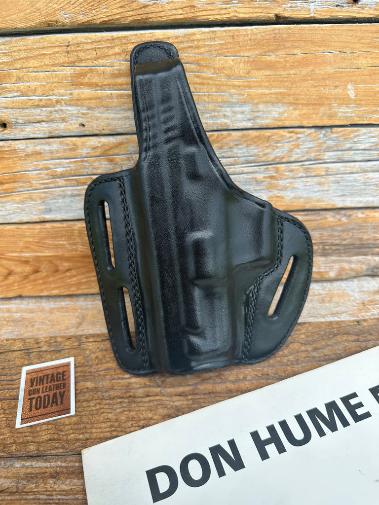 Don Hume SSCD Black leather 3 Slot OWB Holster For Springfield XD 40 LEFT