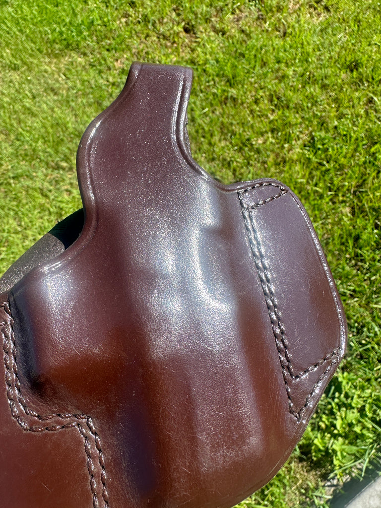 Don Hume H721 FF Brown Leather H721 36-1 OWB Holster for GLOCK 26 27 33