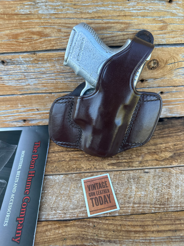 Don Hume H721 FF Brown Leather H721 36-1 OWB Holster for GLOCK 26 27 33