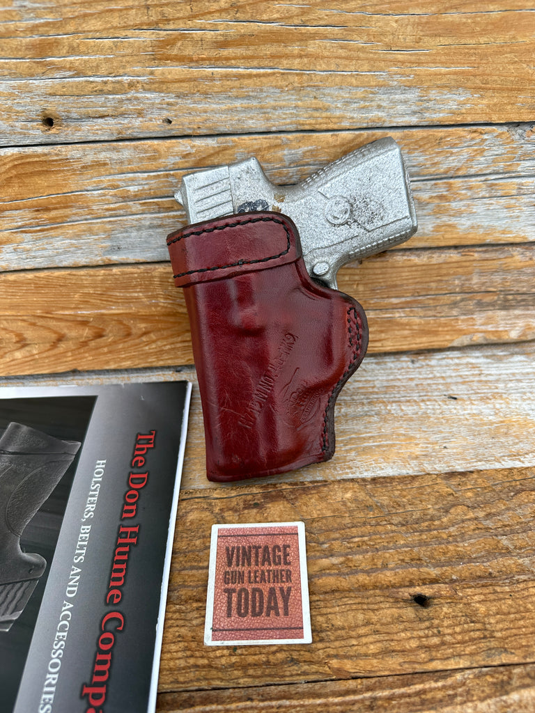 Don Hume H715  Brown Leather Open Top IWB Holster For KAHR MK9 PM9 FP9 Right
