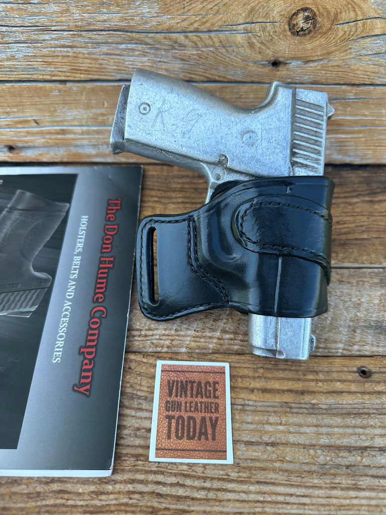 Vintage Don Hume The Elite OWB Brown Leather Holster For KAHR P9