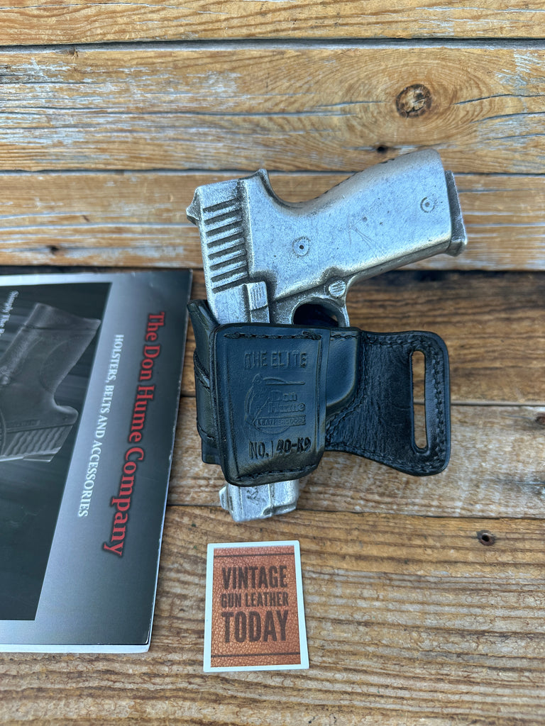 Vintage Discontinued Don Hume The Elite OWB Holster For Kahr K9 P9