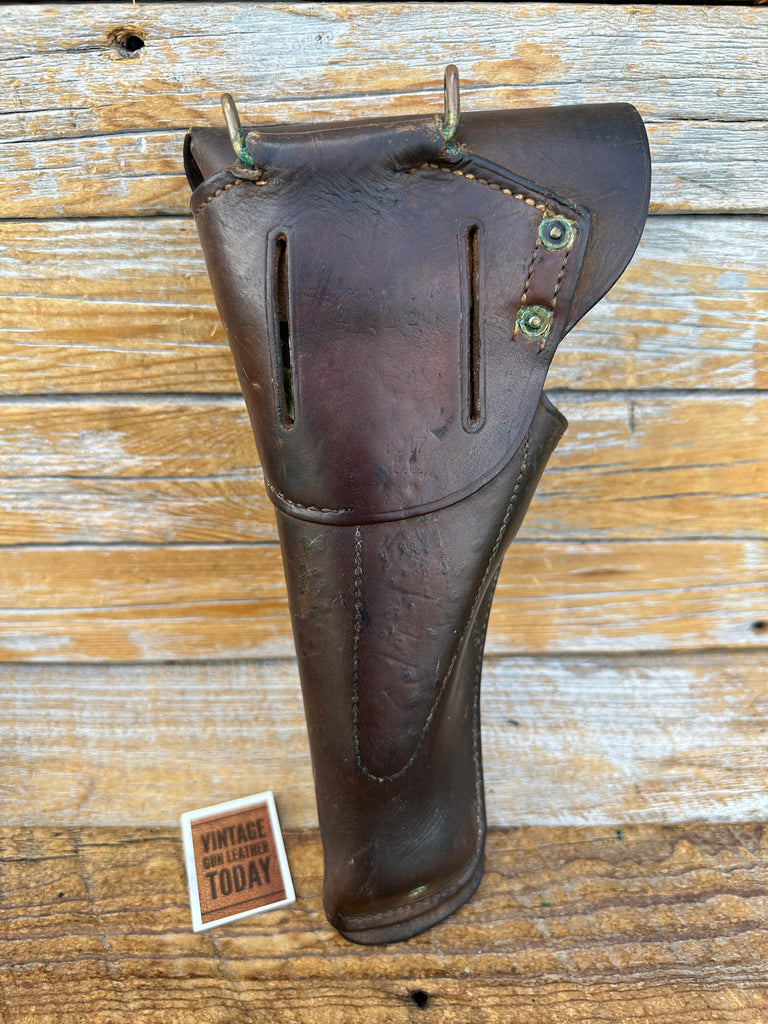 Vintage US Military WW1 1917 C.G. Original U.S. Brown Leather For C 1911 Holster