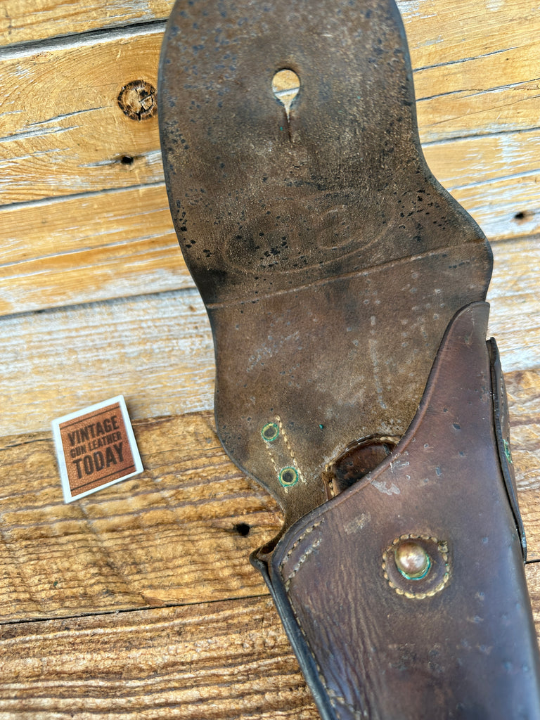 Vintage US Military WW1 1917 C.G. Original U.S. Brown Leather For C 1911 Holster