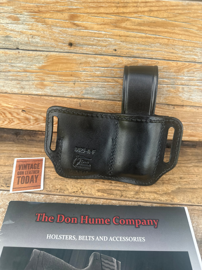 Don Hume Black Leather  850B Magazine For GLOCK SIG HK XDM G3C Chain Cuff