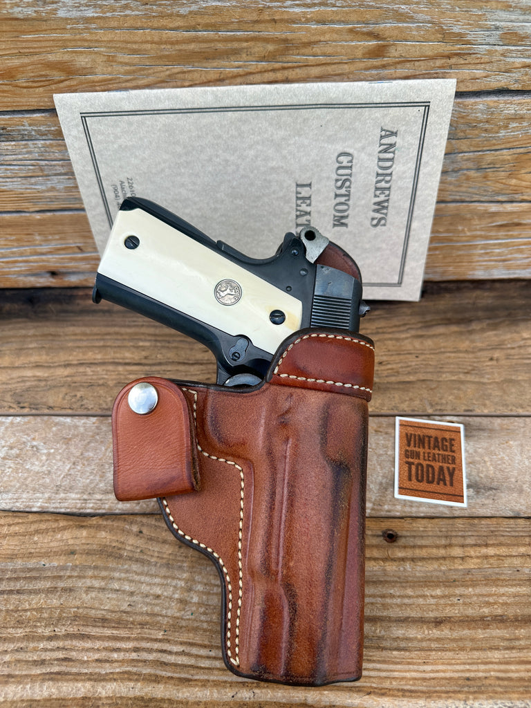 Andrews Leather MacDaniel II IWB Holster for Colt 45 1911 Government Right
