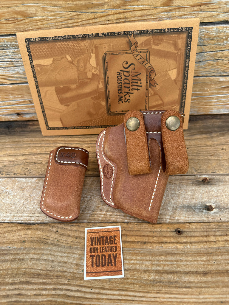 Milt Sparks Summer Special IWB Holster w/ Magazine Carrier for KAHR K40