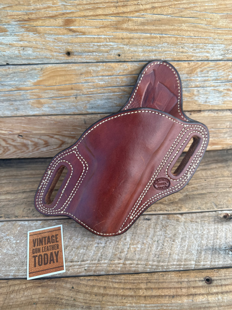 Bullard Brown Leather OWB Custom Bodyguard Holster For Colt Commander 45 1911