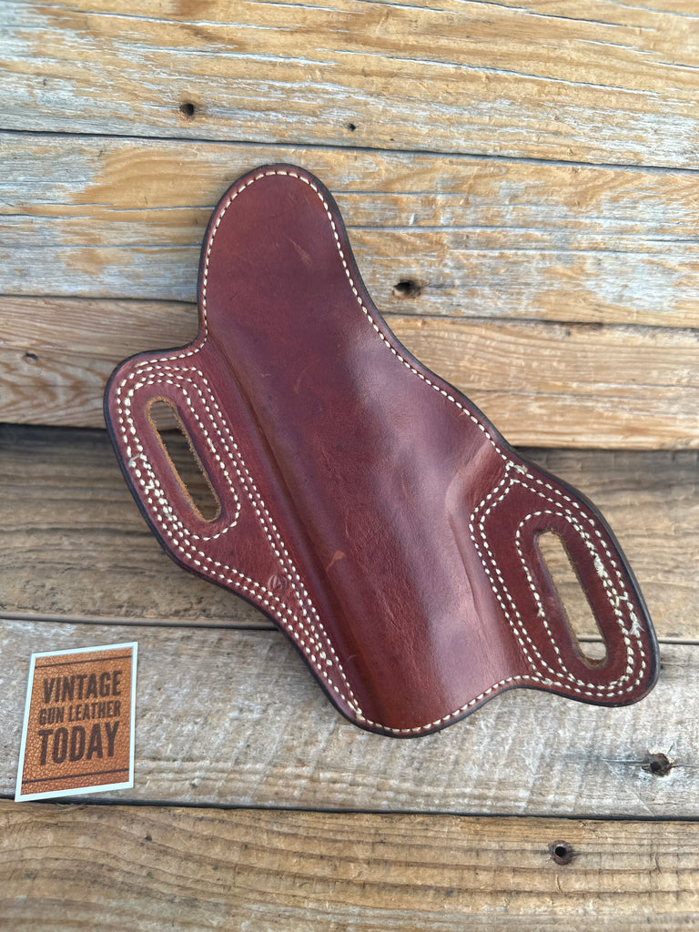 Bullard Brown Leather OWB Custom Bodyguard Holster For Colt Commander 45 1911