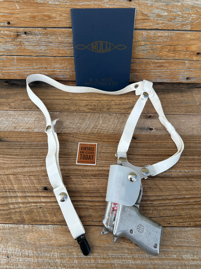 Vintage Null Early SMZ Shoulder Holster For Beretta 21A Bobcat Right
