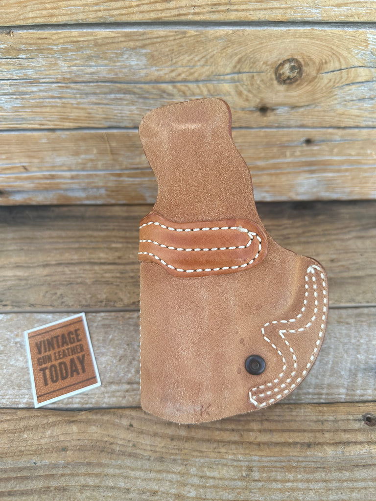 High Noon Discontinued Brown Leather IWB Holster For KAHR K40 Right