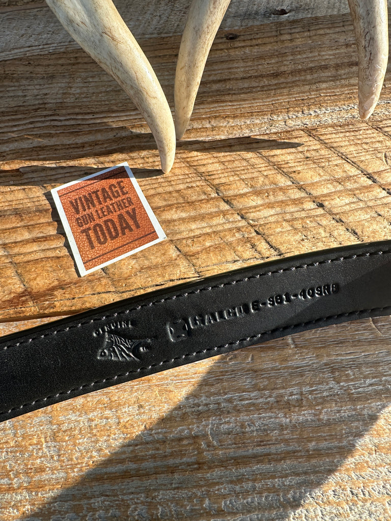 Beautiful GALCO Custom Exotic Stingray Holster Gun Belt 1 1/4" Wide, Size 40