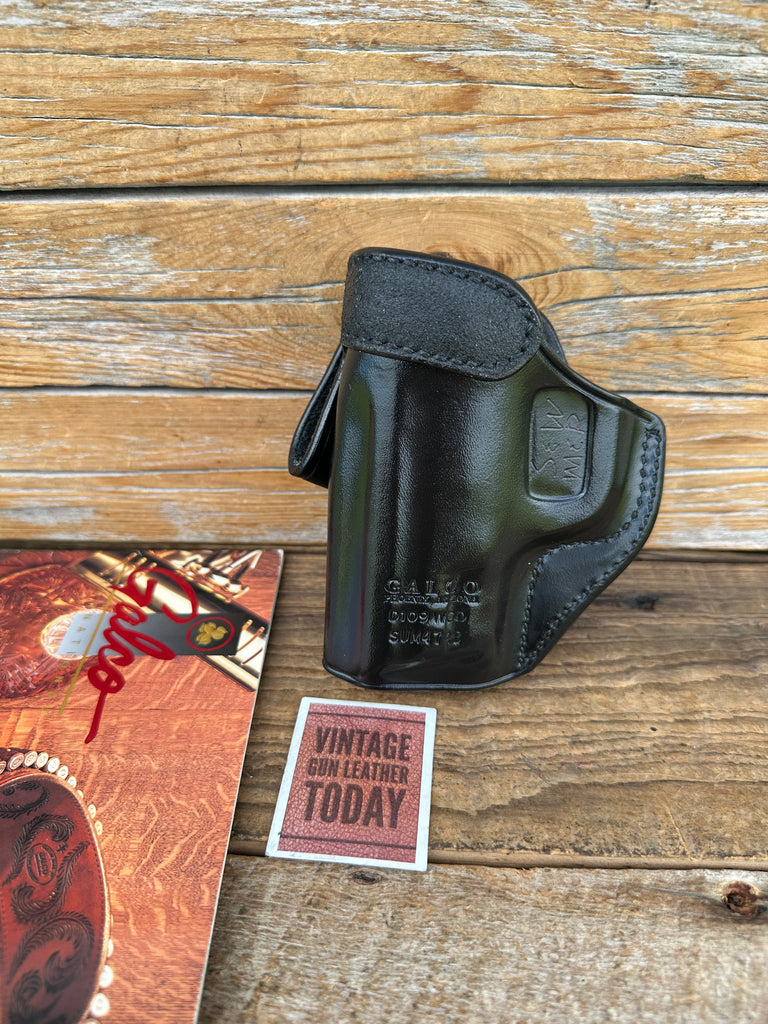 GALCO Black Leather Summer Comfort IWB Holster For S&W M&P 9 / 40 Compact