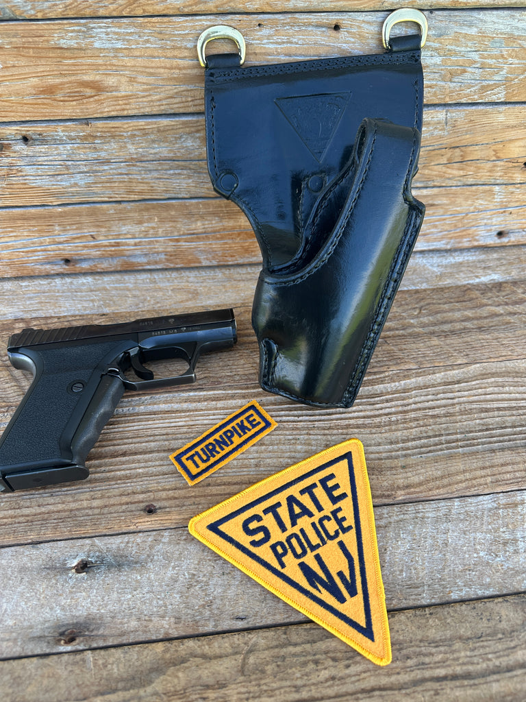 Vintage Tex Shoemaker NJSP NJ State Police Duty Holster For HK P7M8