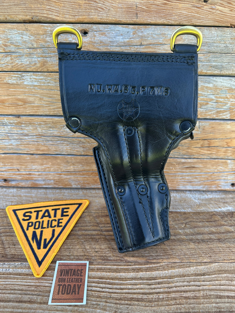 Vintage Tex Shoemaker NJSP NJ State Police Duty Holster For HK P7M8