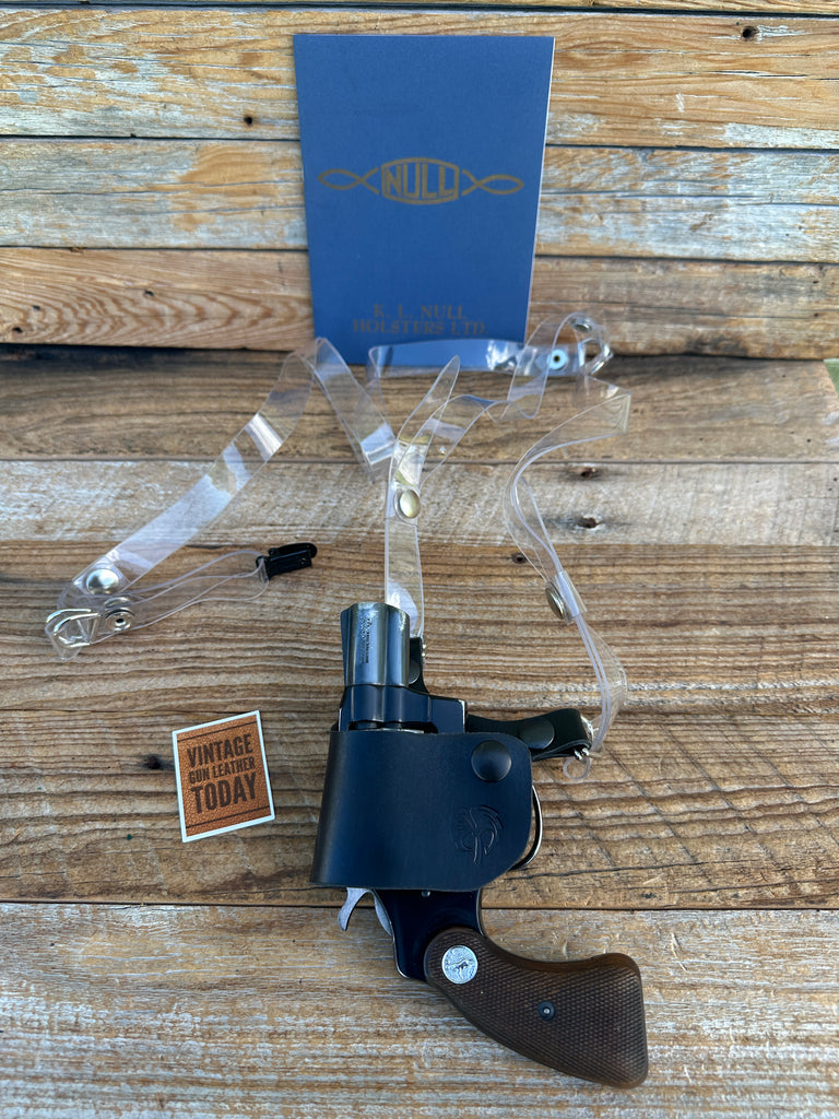 K.L. Null SMZ Upside Down Shoulder Holster For S&W J Colt Revolver w SEVENTREES